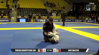 Emily Lynn Leyva vs Carolina Granzotto Vidal Lima 2025 World Jiu-Jitsu IBJJF Championship