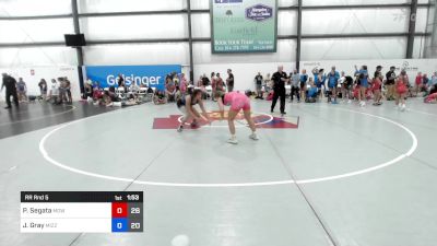 56 kg Rr Rnd 5 - Peyton Segata, MGW Bittersweet Mint vs Jauzlyean Gray, Team Missouri