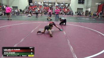 75 lbs Cons. Semi - Levi Aiello Turner, Stronghold vs Ryan Hughes, Gulf Coast Wrestling Club