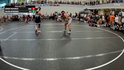 150 lbs Round 4 (6 Team) - Talon Springer, Beebe Trained Silver vs Jorge Pacheco, KONG HS
