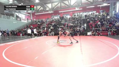 132 lbs 1st Place Match - Eli Fuentes, El Paso Parkland vs Julian Banda, El Paso El Dorado