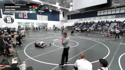 113 lbs Cons. Round 1 - David Hernandez, Cypress vs Izaiah Pena, Etiwanda High School