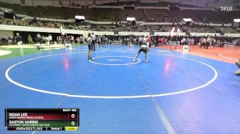 Rookie 6-8 95 Cons. Semi - Easton Harris, Mathews Youth Wrestling Club vs Noah Lee, Hugo Owens Middle School
