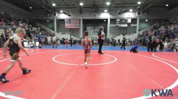 52 lbs Consolation - Daxton Houston, Skiatook Youth Wrestling vs Jaxen Henderson, Beggs Youth Wrestling Program
