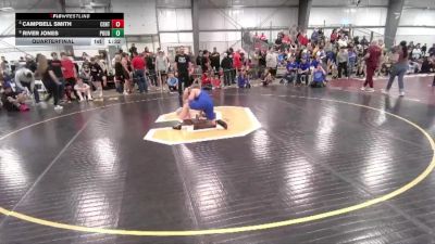 157 lbs Quarterfinal - Campbell Smith, Central vs River Jones, Poudre