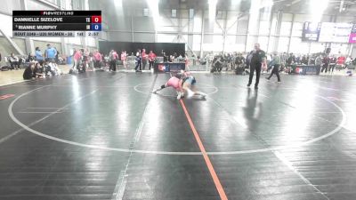 U20 Women - 50 lbs Cons. Round 2 - Dannielle Sizelove, TX vs Rianne Murphy, IN