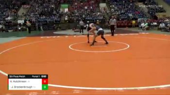 1 - 145 lbs 5th Place Match - Jackson Brockenbrough, Parry McCluer vs Holden Hutchinson, John I. Burton