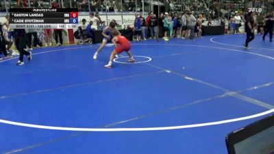 106 lbs Quarters - Easton Landas, Sebolt Wrestling Academy vs Cade Stutzman, Ace Wrestling Academy
