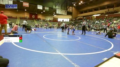 55-60 lbs Rr Rnd 2 - Izan Cruz, Conway Wrestling Club vs Judah Garrett-Jones, Conway Wrestling Club