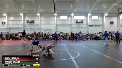 88 lbs Round 9 (10 Team) - Aiden Hensley, Wrestling Mill vs Tanner Stuart, Rambler WC