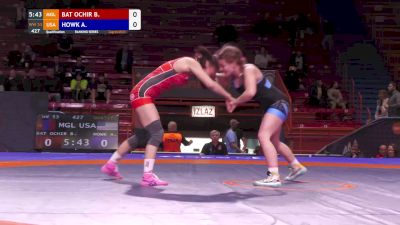 53kg - Alisha Howk, USA vs Bolortuya Bat Ochir, MGL