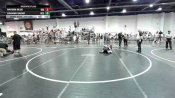 116 lbs Consi Of 16 #2 - Hayden Blue, Reign WC vs Xzavier Saenz, ReZults Wrestling