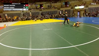45 lbs Placement (4 Team) - Beckett Buysse, Minneota vs Beckett Goble, Foley