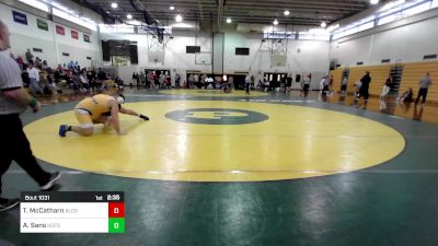 285C lbs Rr Rnd 2 - Tyler McCatharn, Bloomsburg vs Adrian Sans, Hofstra