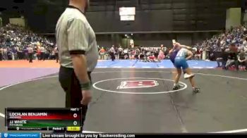 5A - 160 lbs Champ. Round 1 - Lochlan Benjamin, Andover vs JJ White, Pittsburg