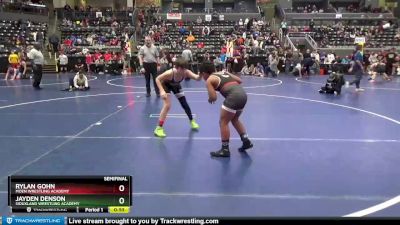 103 lbs Semifinal - Jayden Denson, Siouxland Wrestling Academy vs Rylan Gohn, Moen Wrestling Academy