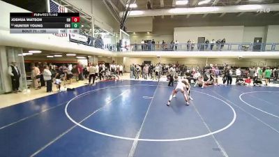 126 lbs Cons. Round 3 - Joshua Watson, King Wrestling vs Hunter Young, Champions Wrestling Club
