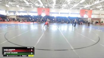 141 lbs Semifinal - Alex Samson, St. John Fisher vs Bryson Vaughn, RIT