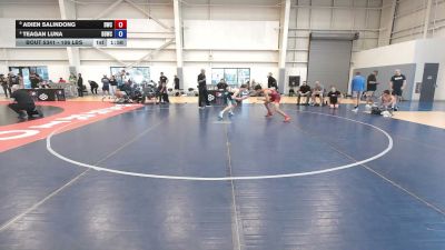 106 lbs 5th Place Match - Adien Salindong, Durham Wrestling Club vs Teagan Luna, Beaver Dam Wrestling Club