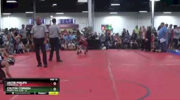 68 lbs Finals (2 Team) - Jacob Philips, Flemington vs Colton Cornish, Moser`s Mat Club