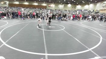 66 lbs Consi Of 8 #1 - Mason Rebolo, Savage House WC vs Cyrus Rodriguez, Fallon Outlaws WC