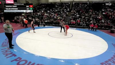 4A 165 lbs 3rd Place Match - Talon Stevens, Uintah vs Keaton Terry, Crimson Cliffs