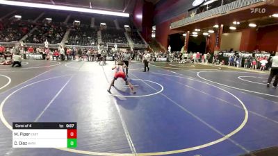 102 lbs Consi Of 4 - Matthew Piper, Eastside United WC vs Christopher Diaz, Natrona Colts WC