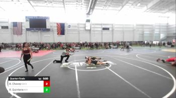 95 lbs Quarterfinal - Brandon Chavez, NM Bad Boyz vs Rico Quintana, Roy