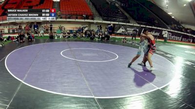 195 lbs Bruce Walker, Utah 1 HS Boys vs Jayden Chavez Brown, Nevada 1 HS Boys