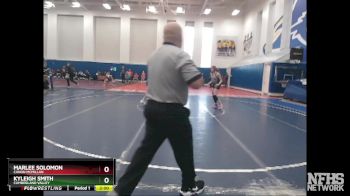 120 lbs Champ. Round 1 - Marlee Solomon, Canon McMillan vs Kyleigh Smith, Cumberland Valley