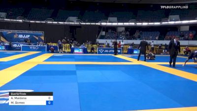 ARNALDO MAIDANA DE OLIVEIRA vs MARCELO GOMIDE OLIVEIRA 2019 World IBJJF Jiu-Jitsu No-Gi Championship