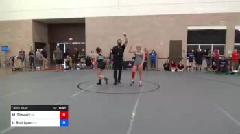 57 kg Round Of 16 - Amanda Martinez, IL vs Elizabeth Miller, MO