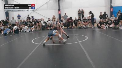 43 lbs Rr Rnd 6 - Mia Pardo, Carolina Gold vs Brooklyn Henry, Wyoming Seminary - W
