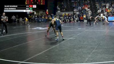 133 lbs Quarterfinal - Blake Boarman, Chattanooga vs Kyle Burwick, North Dakota State