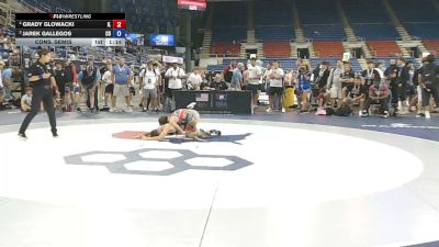94 lbs Cons. Semis - Grady Glowacki, Illinois vs Jarek Gallegos, Colorado