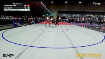 170 lbs Consi Of 16 #1 - Curtis Rhoades, Golden Hawks Wrestling Club vs Clay Crow, The Mat Monster Kids