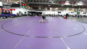 141 lbs Champ. Round 2 - Wyatt Hinton, Campbellsville (Ky.) vs Kael Glenn, William Woods University