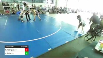 145 lbs Consi Of 8 #1 - Abram Marmolejo, Mat Warriors vs Luke Vanbuskirk, Cvbjj