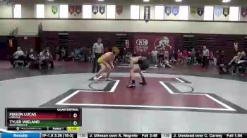 126 lbs Quarterfinal - Mason Lucas, Carlisle vs Tyler Wieland, Independence