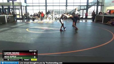 B-13 lbs 5th Place Match - Carter Trevino, Big Game Wrestling Club vs Boyd Supple, Eastern Iowa Wrestling Club