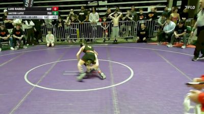 85 lbs Final - Luis Rabelo, North Bergen vs Jacob Lutz, Princeton