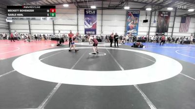 165 lbs Consi Of 16 #2 - Beckett Bovenizer, GA vs Gable Herl, FL