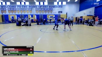 285 Blue Semifinal - Daguy Massillon, South Dade vs Liam Higgins, Wellington Community Hs