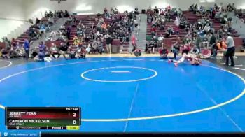 120 lbs Cons. Round 4 - Jerrett Fear, Big Piney vs Cameron Mickelsen, Star Valley