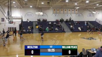 Replay: William Peace vs NC Wesleyan | Jan 4 @ 4 PM