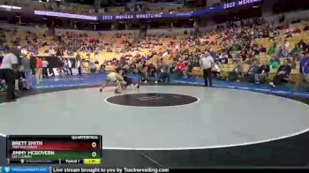 170 lbs Quarterfinal - Brett Smith, Troy Buchanan vs Jimmy McGovern, Lee`s Summit