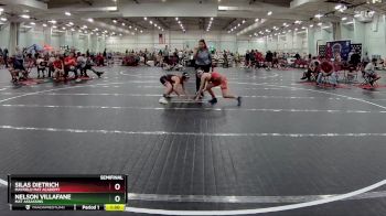 90 lbs Semifinal - Nelson Villafane, Mat Assassins vs Silas Dietrich, Mayfield Mat Academy