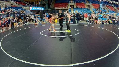 155 lbs Cons 32 #1 - Justice Thomas, KS vs Kyleigh James, IA