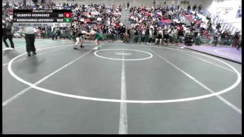 Boys 144 lbs Champ. Round 1 - Gilberto Rodriguez, Silver Creek Boys vs Nurmuhammad Abdybekov, Westmoor Boys