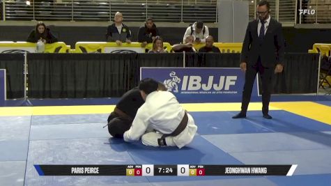 Jeonghwan Hwang vs Paris Peirce 2025 Pan Jiu Jitsu IBJJF Championship